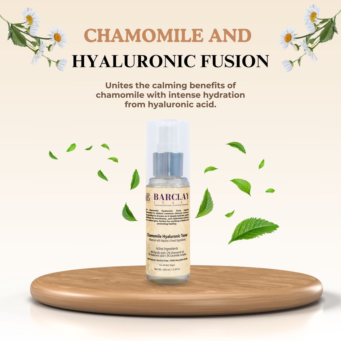 Chamomile Hyaluronic Toner